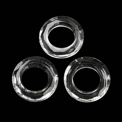Electroplate Glass Linking Rings