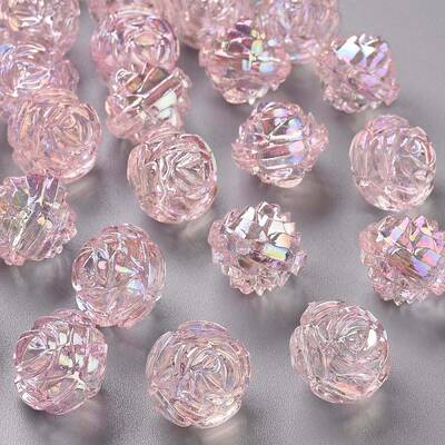 Transparent Acrylic Beads