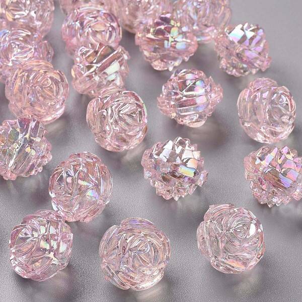Transparent Acrylic Beads