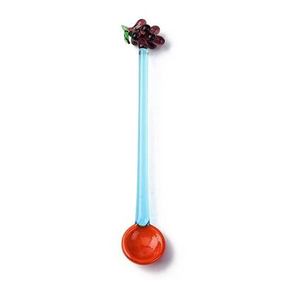 Handmade Glass Fruits Spoons