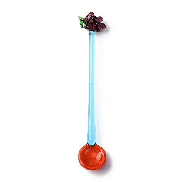Handmade Glass Fruits Spoons