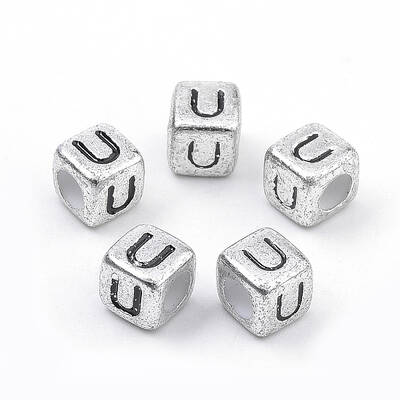 Plated Acrylic Beads