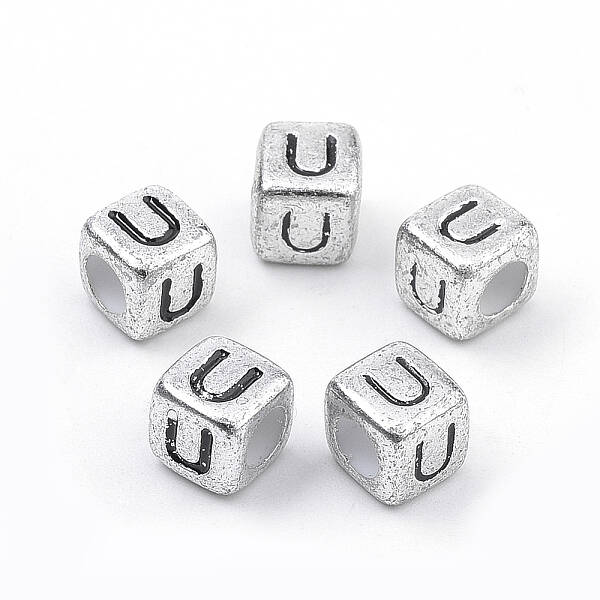Plated Acrylic Beads