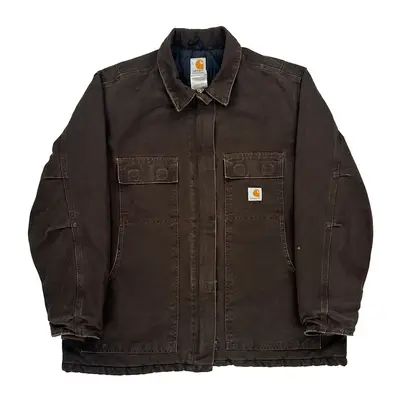 Carhartt Jacket - XL Brown Cotton