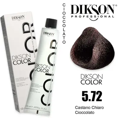 Dikson Color 120 Ml 5.72 Light Brown Chocolate