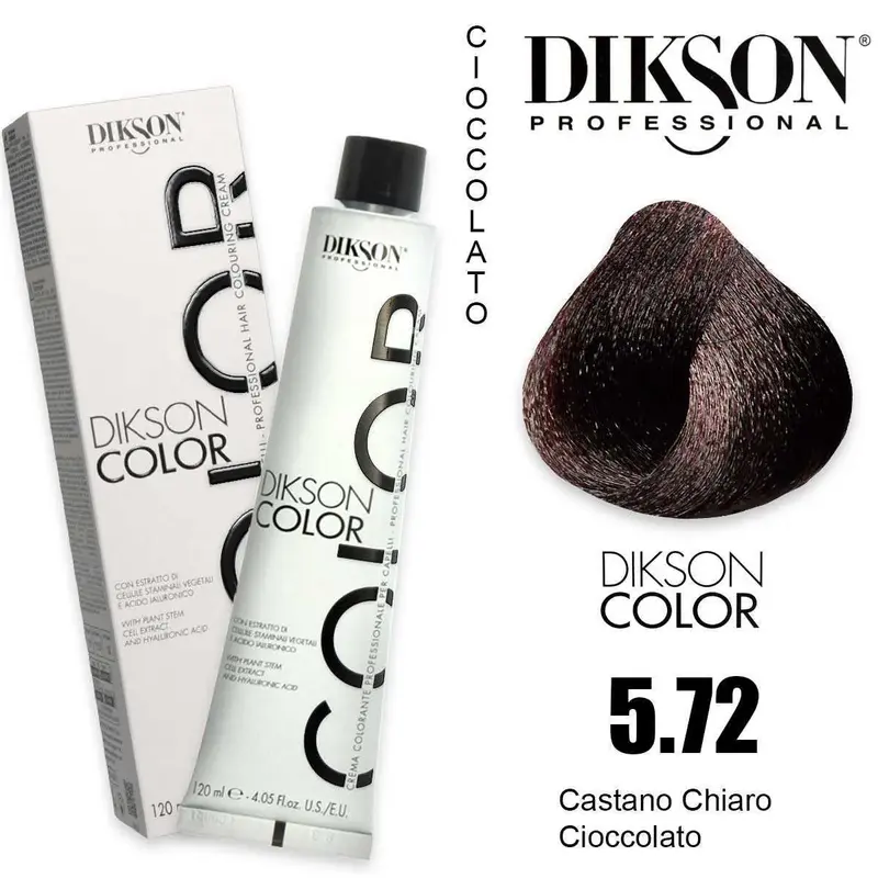Dikson Color 120 Ml 5.72 Light Brown Chocolate