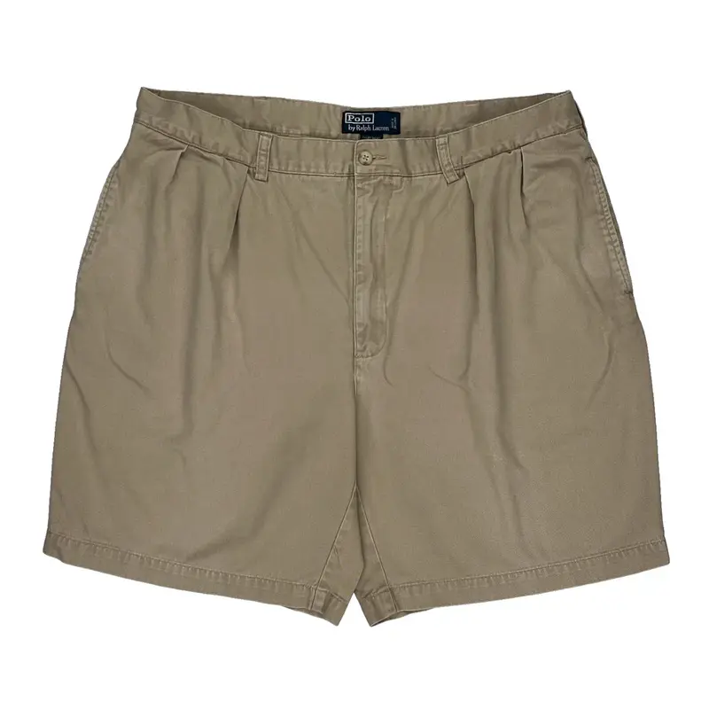 Polo By Ralph Lauren Chino Shorts - 38W 9L Beige Cotton | Size: 38″ waist