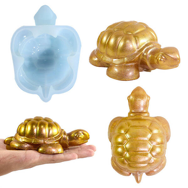 DIY Food Grade Silicone Torroise Tea Pet Molds