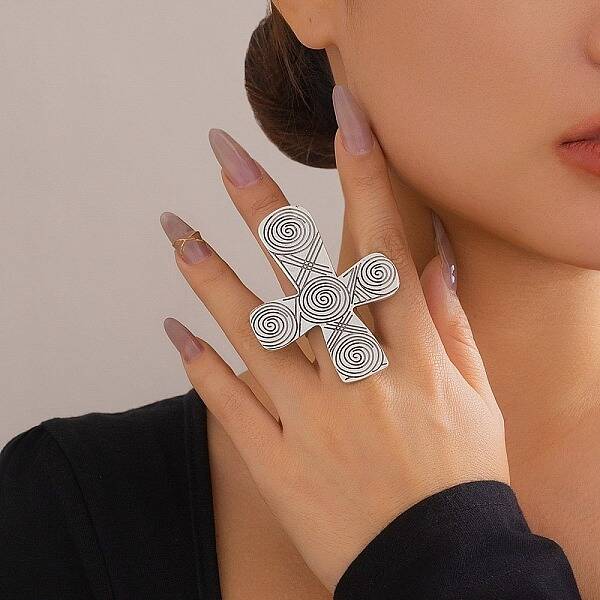 Alloy Adjustable Ring