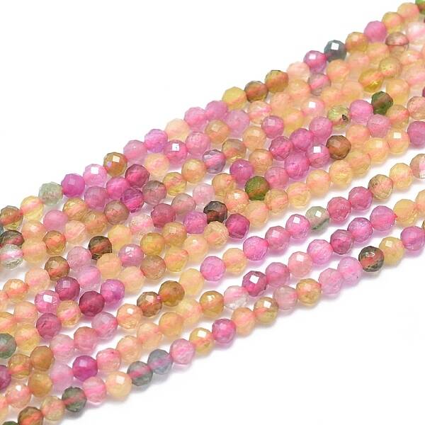 Natural Tourmaline Beads Strands