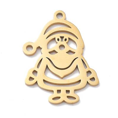 Christmas Theme 304 Stainless Steel Pendants