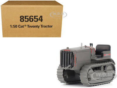 CAT Caterpillar Twenty Tractor Gray Centennial Series 1/50 Diecast Model by Diecast Masters