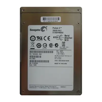 ST200FM0002 Seagate Pulsar.2 Series 200GB Multi-Level Cell SAS 6Gb/s 2.5-Inch Solid State Drive