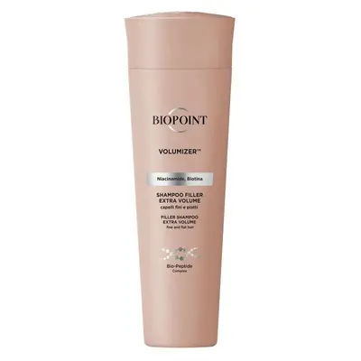 Biopoint Volumizer Shampoo Filler Extra Volume Fine And Flat Hair 200 Ml