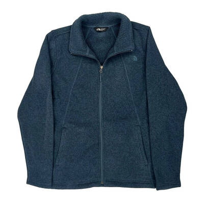 The North Face Fleece Jacket - XL Blue Polyester