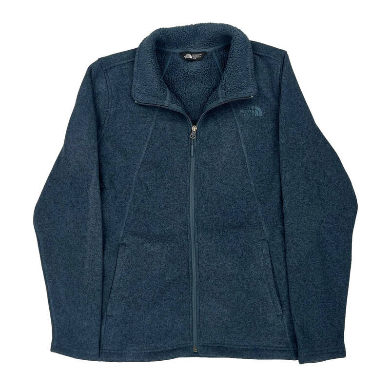 The North Face Fleece Jacket - XL Blue Polyester