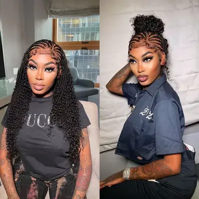 Kinky Curly 360 Lace Front Wig 100 Human Hair For Women-Ashimary Hair