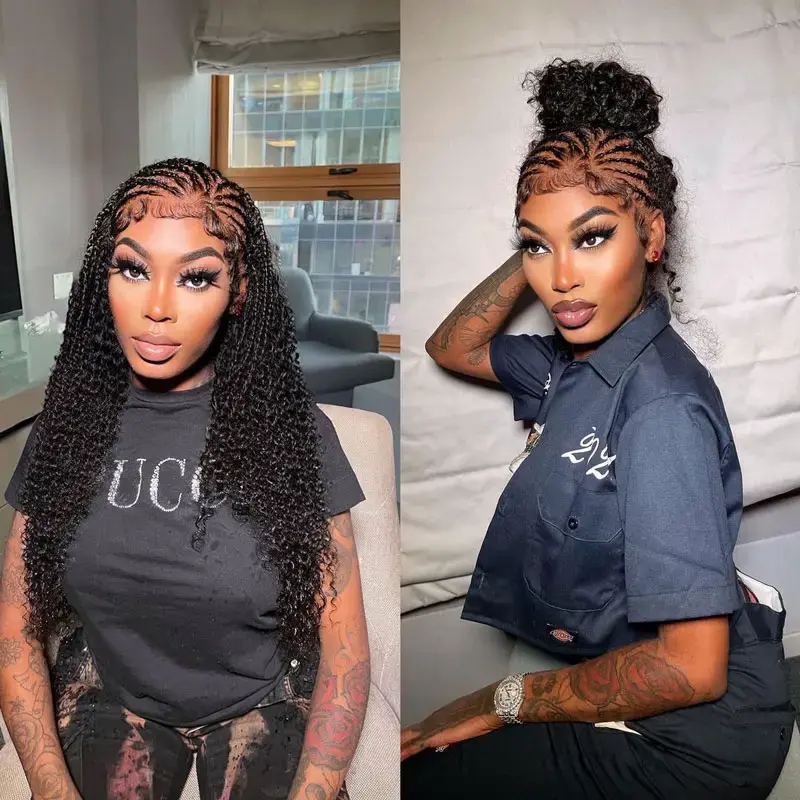 Kinky Curly 360 Lace Front Wig 100 Human Hair For Women-Ashimary Hair