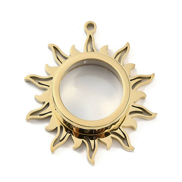 Ion Plating(IP) 304 Stainless Stee Locket Pendants