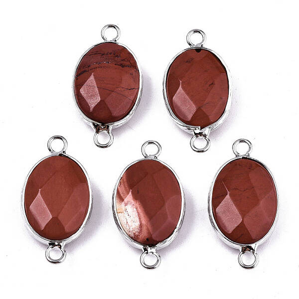 Natural Red Jasper Links/Connectors