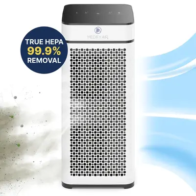 Medify Air MA-40 Air Purifier for Large Rooms up to 1793 ft², HEPA H13 Filter, Air Purifiers for Smoke, Dust, Pollen, Pet Da...