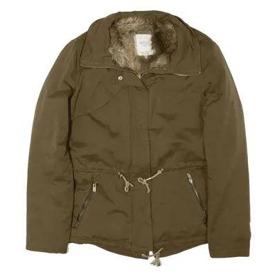 ZARA Trafaluc Coat Grey Womens M