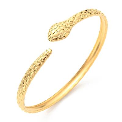 304 Stainless Steel Snake Cuff Bangle