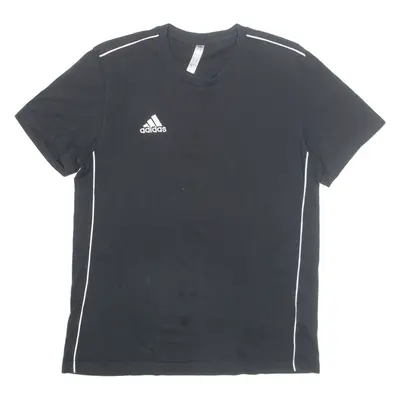 ADIDAS Mens T-Shirt Black M