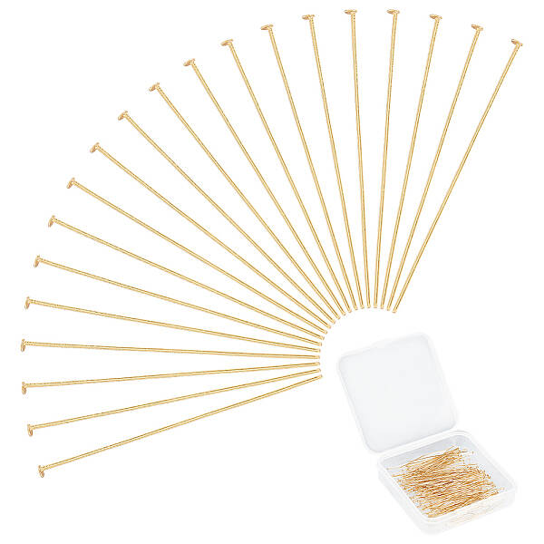 200Pcs 304 Stainless Steel Flat Head Pins