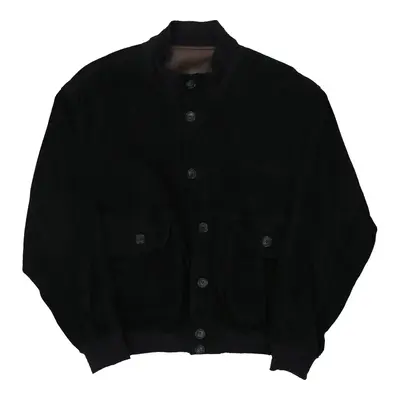 Sem Suede Jacket - Medium Black Leather