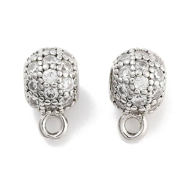 Brass with  Cubic Zirconia Pendants