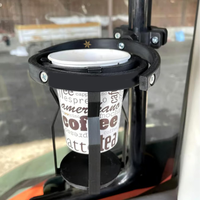 3D Gyroscope Cup Holder 360° Self-Balancing Splash-Proof Cup Holder | Truck/Tractor/Boat Artifact | Quick Release Buckle Des...
