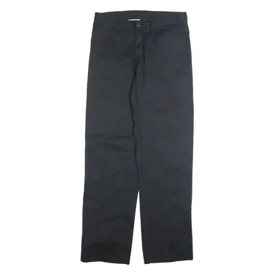 DICKIES Chino Mens Trousers Black Regular Straight W30 L32