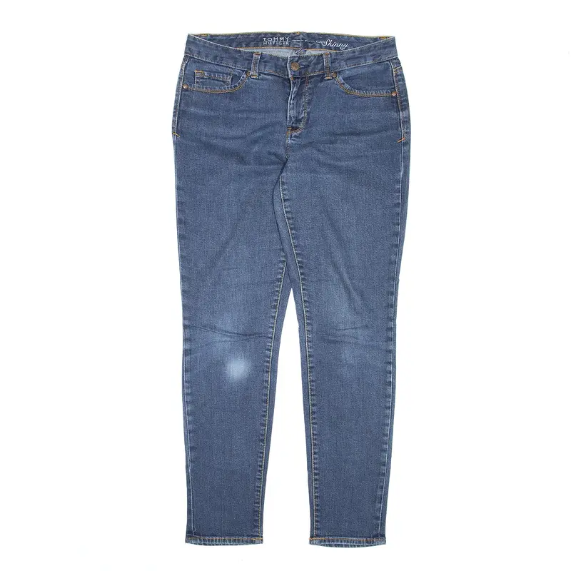 TOMMY HILFIGER Curve Blue Denim Slim Skinny Jeans Womens W30 L29