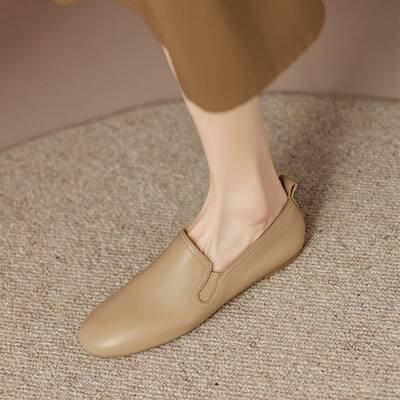 CHIKO Kadar Round Toe Block Heels Loafer Flats