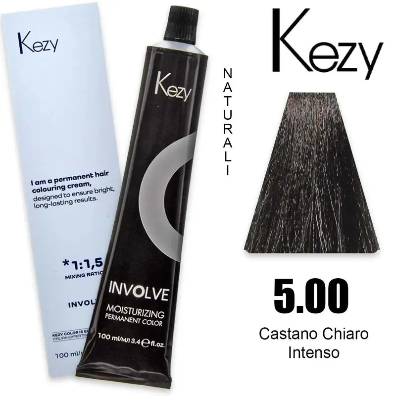 Kezy involve color 100 ml intense light brown 5,00