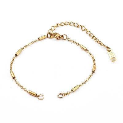 304 Stainless Steel Cable Chains Bracelets Making