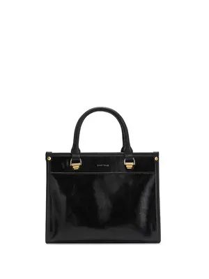Smtingh leather shopper tote bag