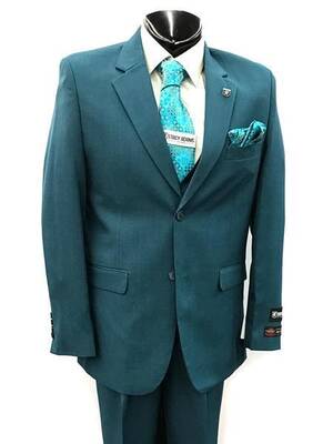 Dusty Blue Groomsmen Suits - Dusty Blue Suits