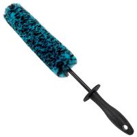 Wheel Brush Set, Wheel Cleaner and Barrel Brush Kit, Includes Regular and Slim Diameters, 16 Inch Length, Teal