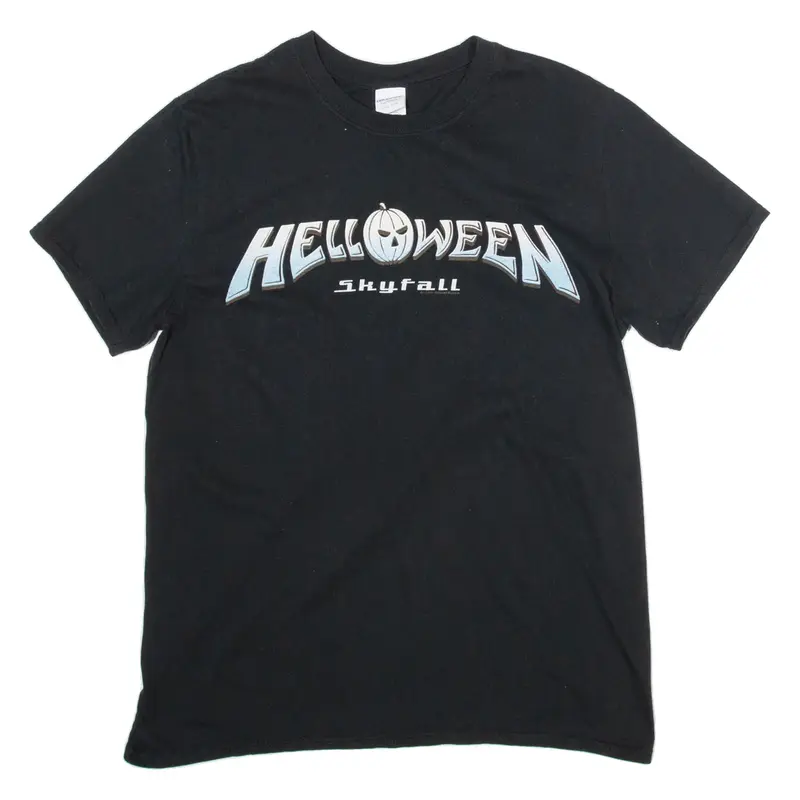 GILDAN Halloween Skyfall Mens T-Shirt Black M