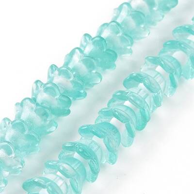 Transparent Glass Beads Strands