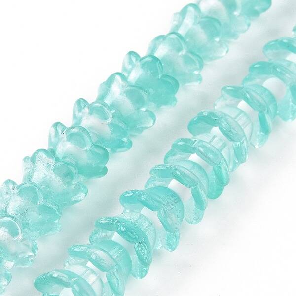 Transparent Glass Beads Strands