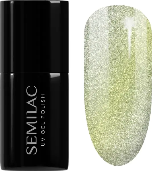 Semilac UV Hybrid Brides Babes Gel Nail Polish with UV/LED Lamp Color 483 The Fun One 7ml