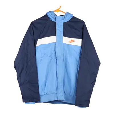 Age 14-16 Nike Jacket - XL Blue Nylon