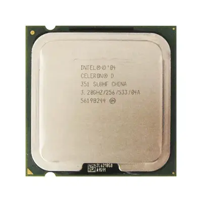 0GC496 Dell 3.20GHz 533MHz FSB 256KB L2 Cache Socket LGA775 Intel Celeron D 351 Single-Core Processor