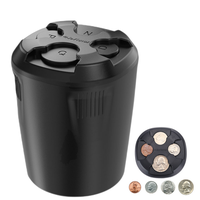 Coin Holder for Car - High Capacity Universal Coin Dispenser for Cup Holder, Change Holder for Most Car Trucks Accessories - ...