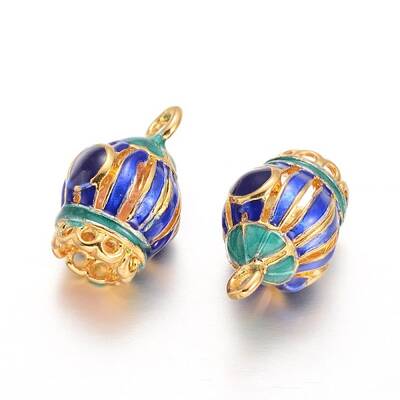 Brass Enamel Charms