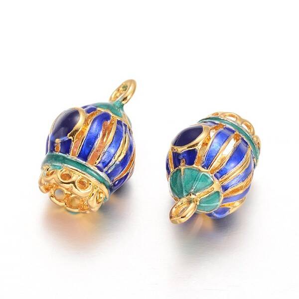 Brass Enamel Charms