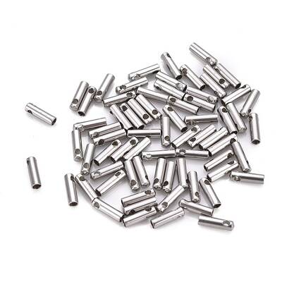 Tarnish Resistant 201 Stainless Steel Cord Ends